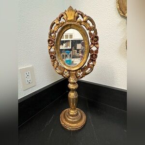 Antique Gilded Gold mirror
